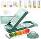 12-in-1 Ultimate Veggie Chopper & Slicer - Fast, Fresh, and Effortless Prep - Leavsley