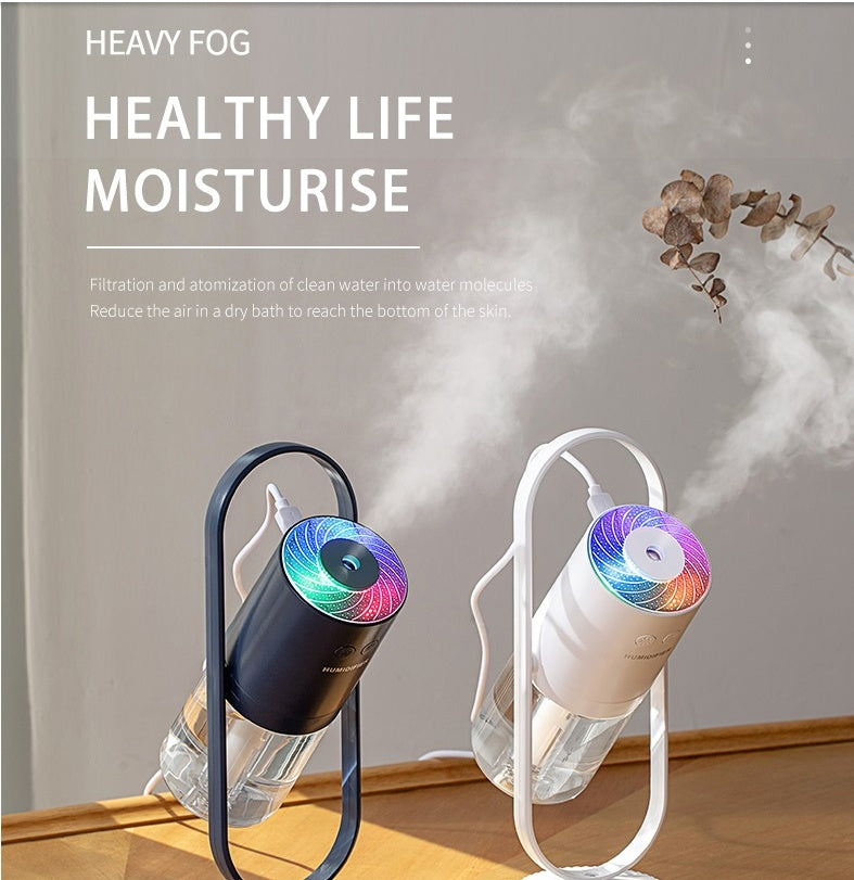 Magic Shadow USB Air Humidifier & Night Light – Portable Mist Maker & Purifier - Leavsley