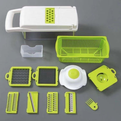 12-in-1 Ultimate Veggie Chopper & Slicer - Fast, Fresh, and Effortless Prep - Leavsley